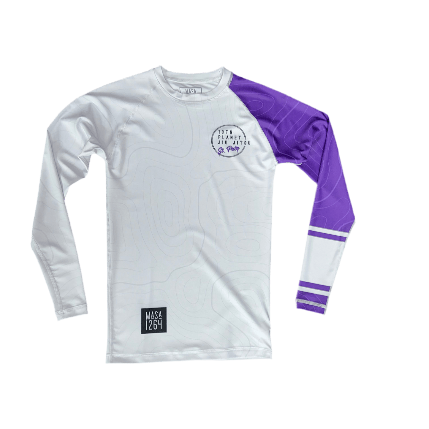 10th Planet St.Pete Topo Inverted Rash guard