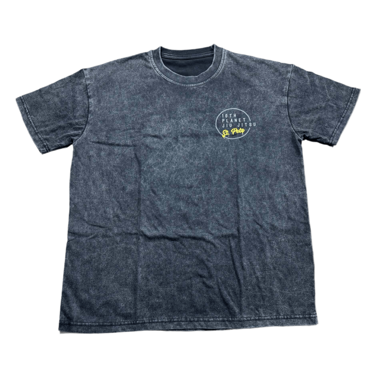 1264 Oversized Black Acid Wash Shirt 10th Planet St. Pete