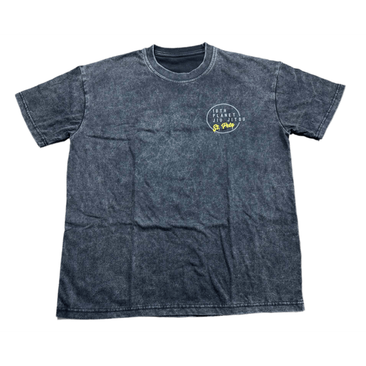 1264 Oversized Black Acid Wash Shirt 10th Planet St. Pete