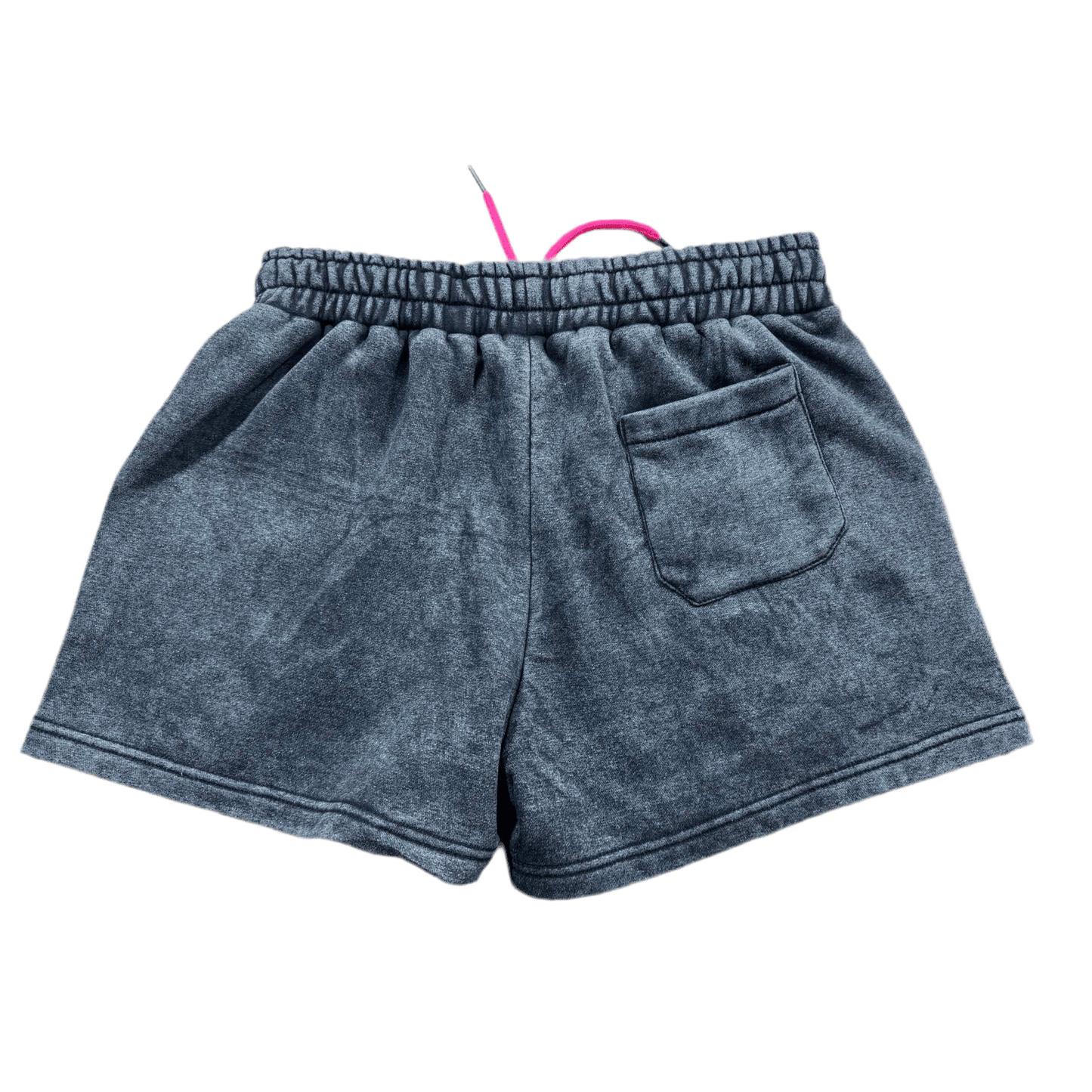 1264 Acid Wash BF Fleece Shorts
