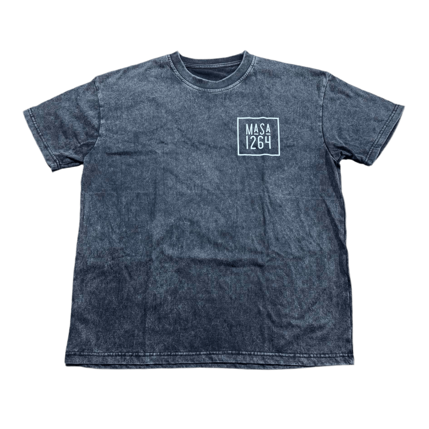 1264 Oversized Black Acid Wash Shirt 10th Planet Royal Oak