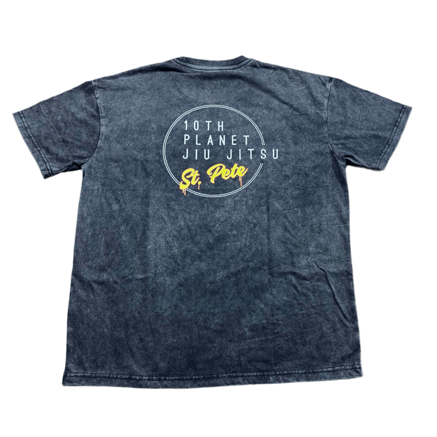 1264 Oversized Black Acid Wash Shirt 10th Planet St. Pete