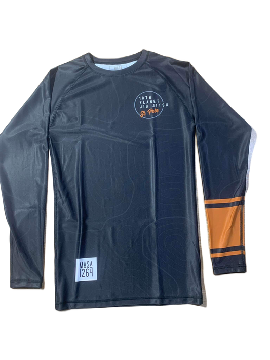 10PSP OG Rashguard-Brown-LS