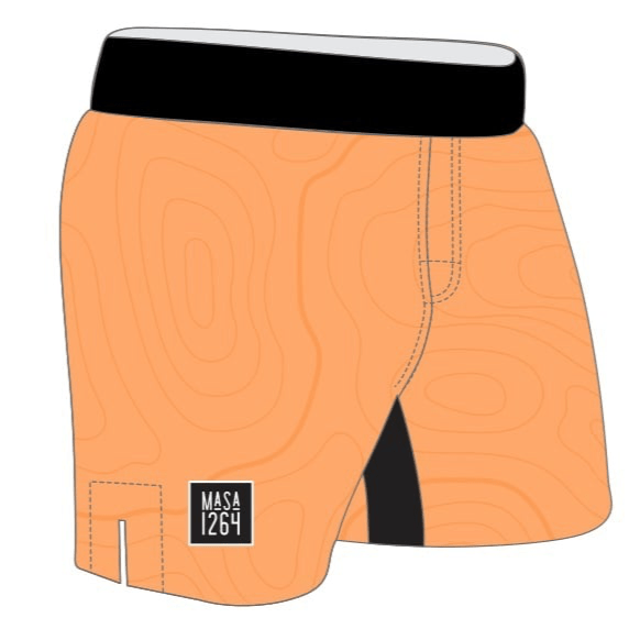 1264 Competitor Cut Unisex Shorts - MASA 1264