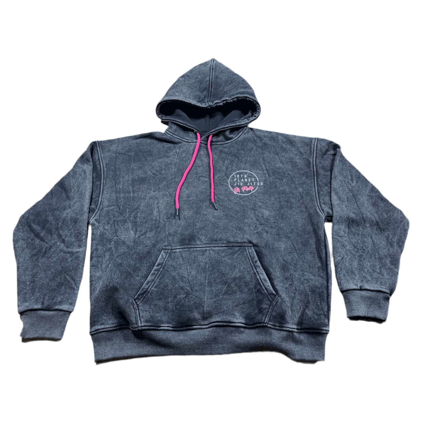 1264 Acid Wash UniSex Oversize Hoodie 10th Planet Royal Oak