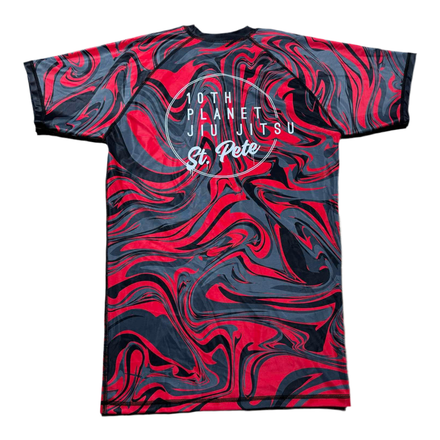 10th Planet St.Pete 1264 Rashguard Smothered Black Belt (Maul Edition)