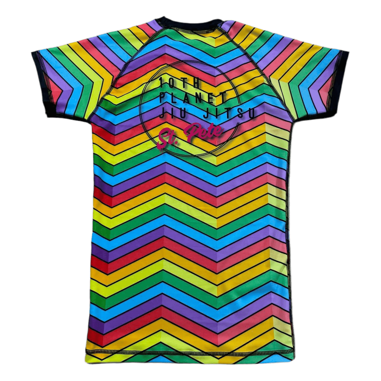 10th Planet St.Pete 1264 RainBow Skittles Rashguard Unranked