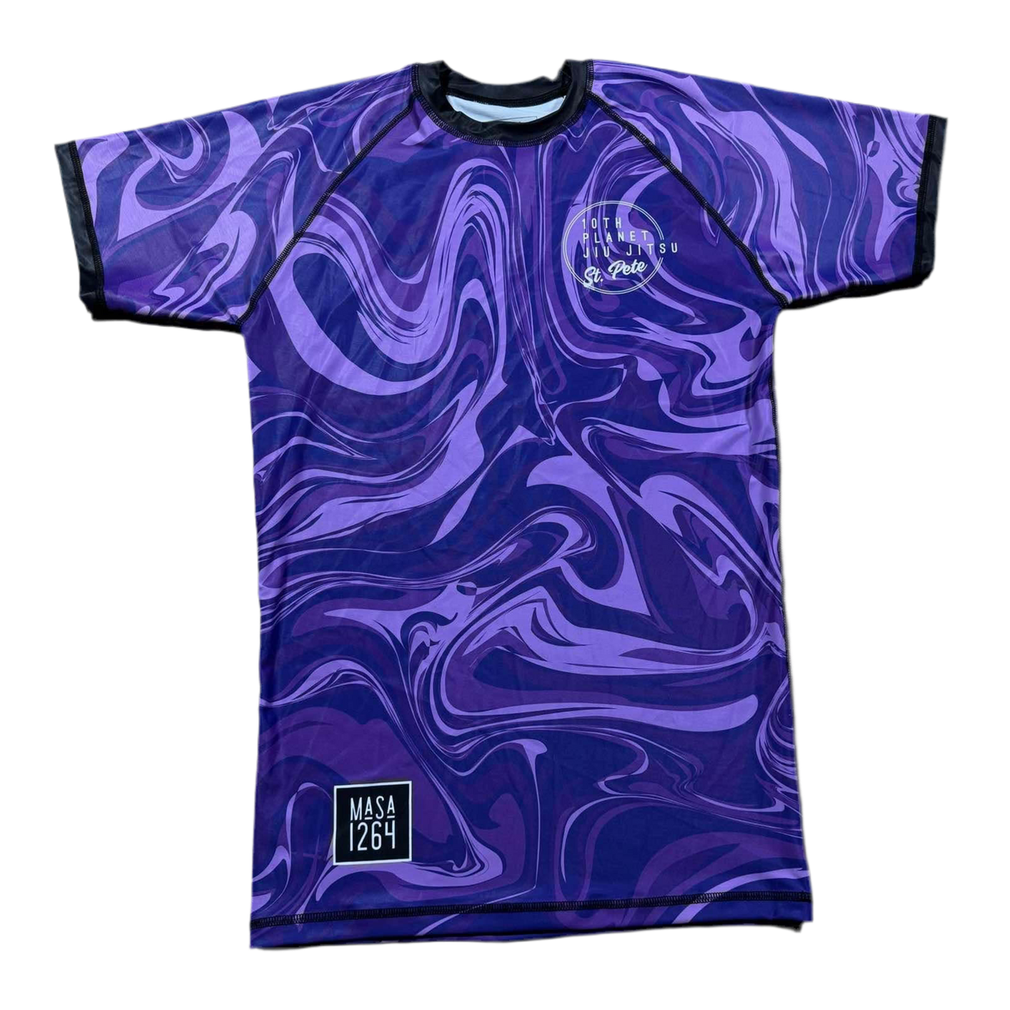 10th Planet St.Pete 1264 Rashguard Smothered Purple Belt