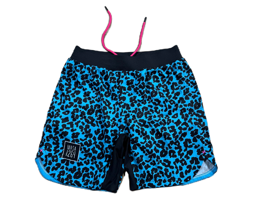 Commando Cheetah Short-Blue