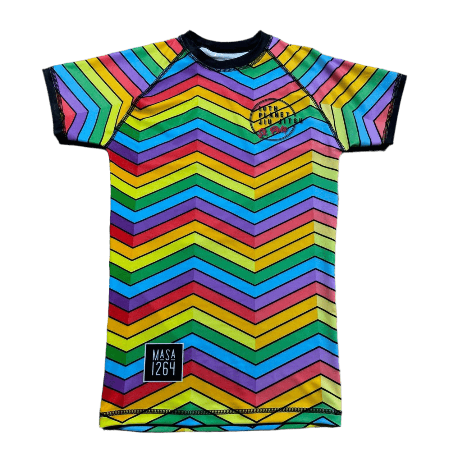 10th Planet St.Pete 1264 RainBow Skittles Rashguard Unranked