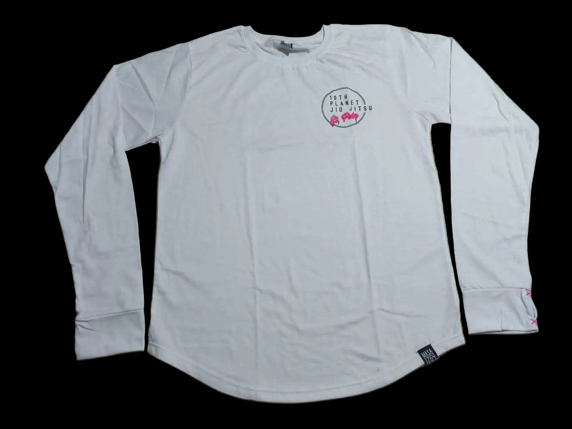 1264 Cotton Scoop Long Sleeve Shirt
