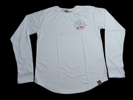 1264 Cotton Scoop Long Sleeve Shirt